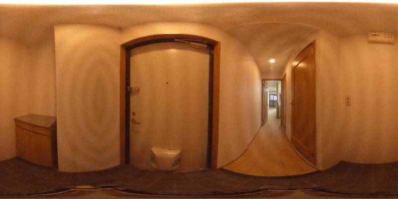 パノラマ画像玄関