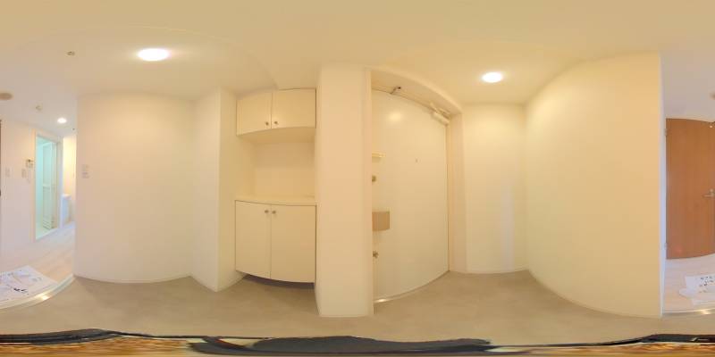 パノラマ画像玄関