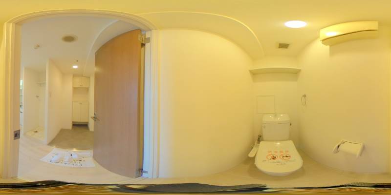 パノラマ画像トイレ