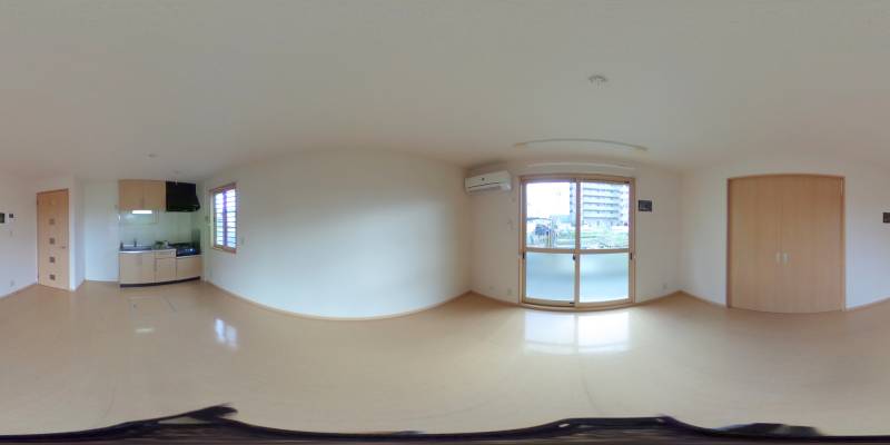 パノラマ画像リビング