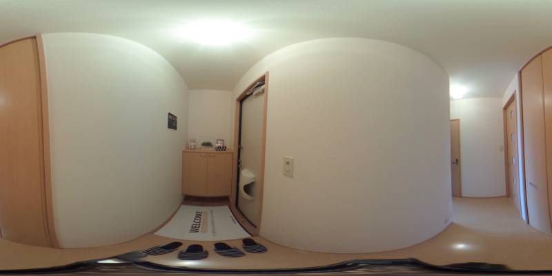 パノラマ画像玄関