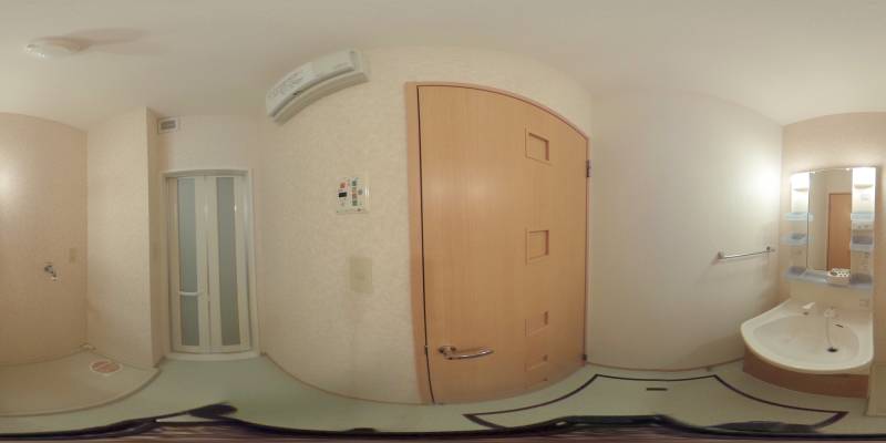 パノラマ画像洗面所