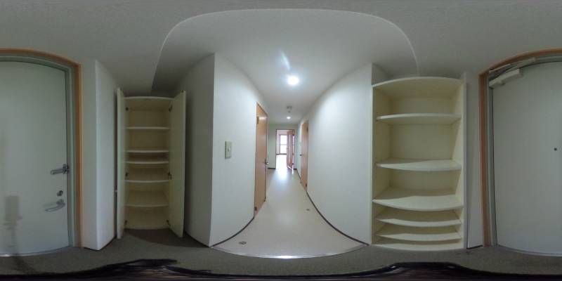 パノラマ画像玄関