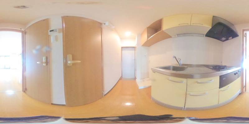 パノラマ画像キッチン