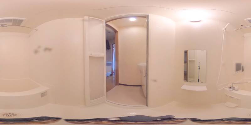 パノラマ画像バスルーム