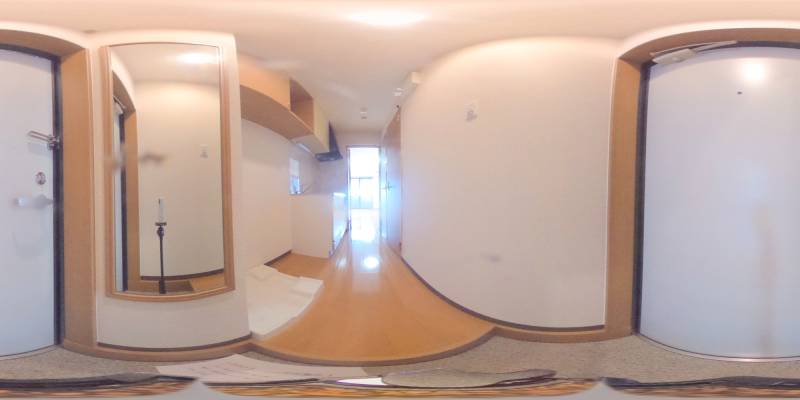 パノラマ画像玄関