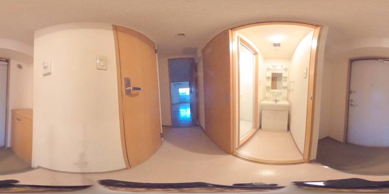 パノラマ画像玄関