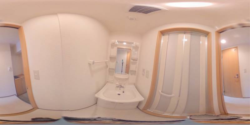 パノラマ画像洗面所