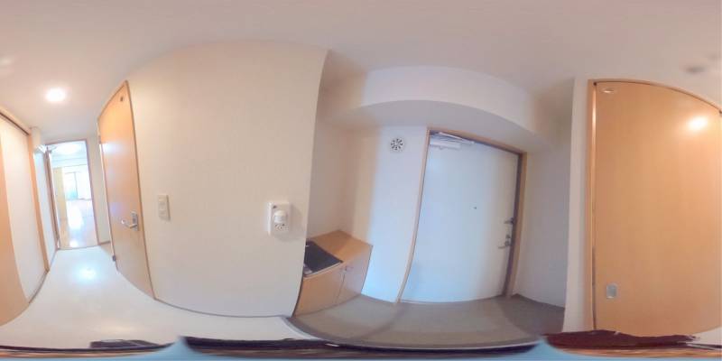 パノラマ画像玄関