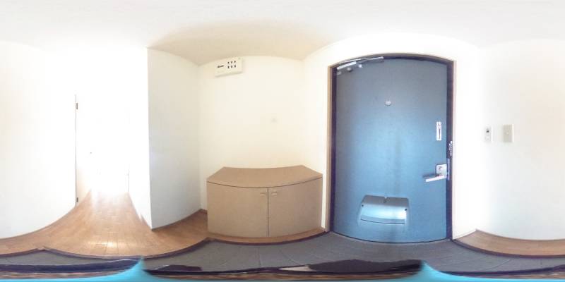 パノラマ画像玄関