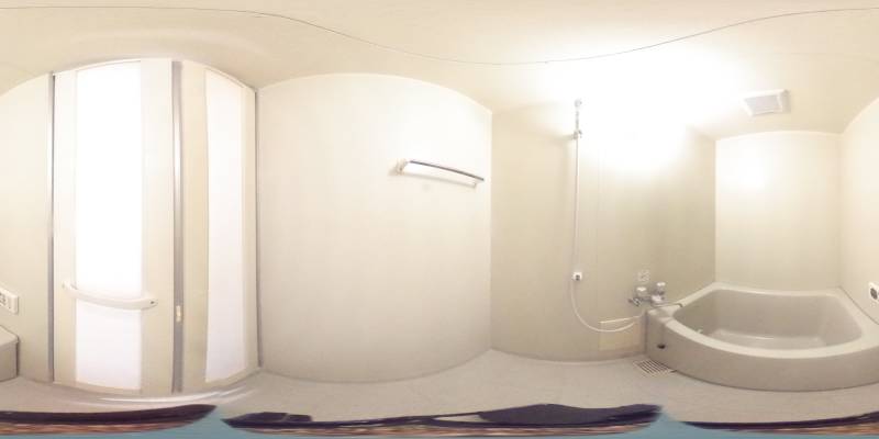 パノラマ画像バスルーム