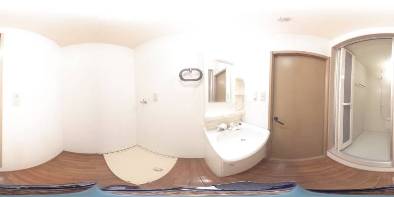 パノラマ画像洗面所