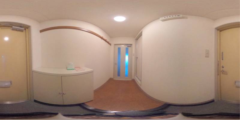 パノラマ画像玄関