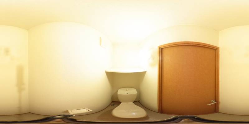 パノラマ画像トイレ