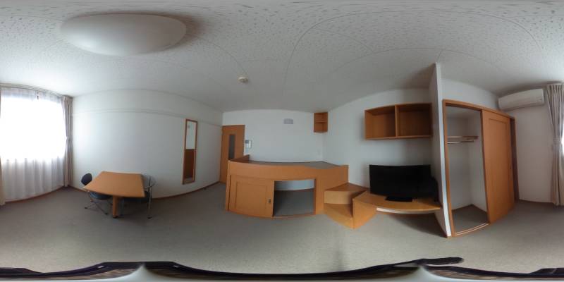 パノラマ画像洋室