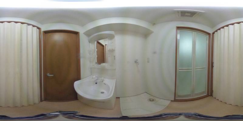 パノラマ画像洗面所