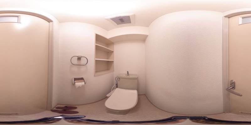 パノラマ画像トイレ