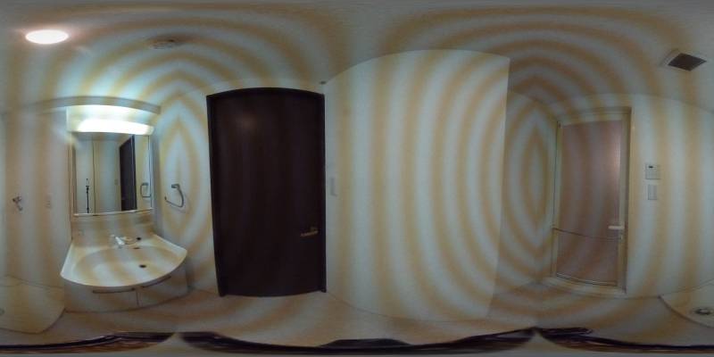 パノラマ画像洗面所