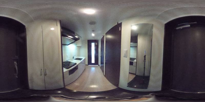 パノラマ画像玄関