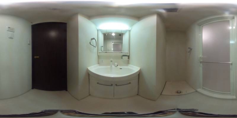 パノラマ画像洗面所