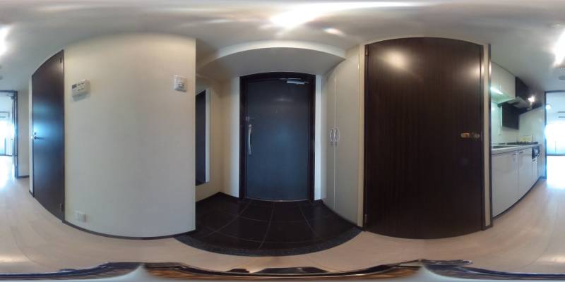 パノラマ画像玄関