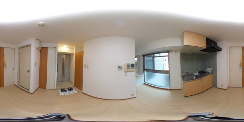 パノラマ画像洋室