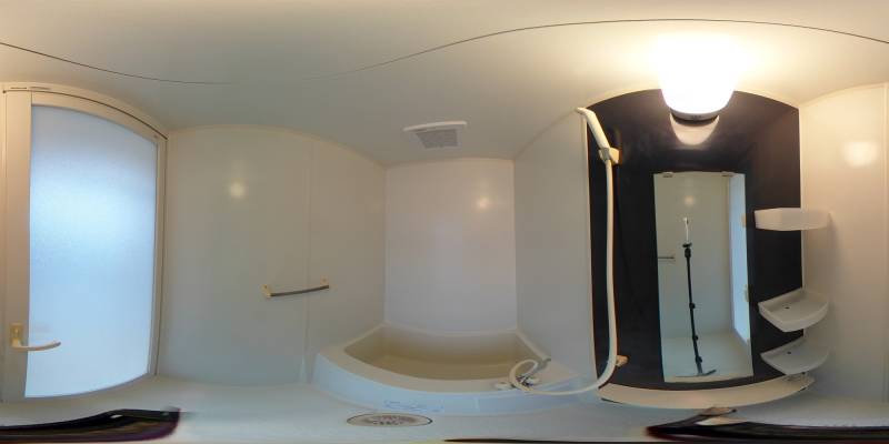 パノラマ画像バスルーム