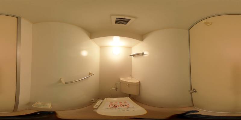 パノラマ画像トイレ