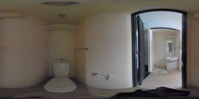 パノラマ画像トイレ