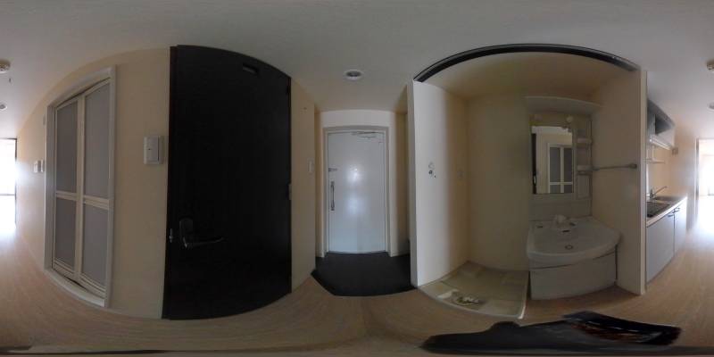 パノラマ画像洗面所