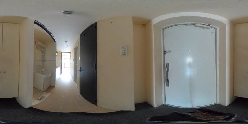 パノラマ画像玄関