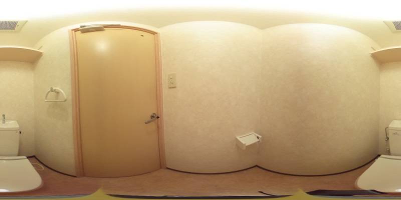 パノラマ画像トイレ