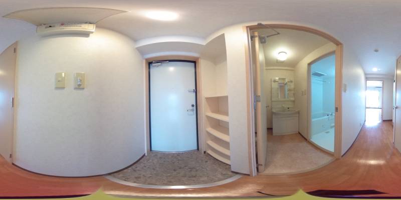 パノラマ画像玄関