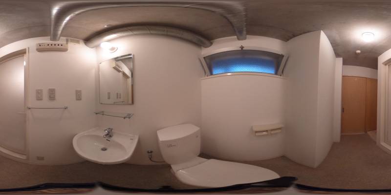 パノラマ画像トイレ