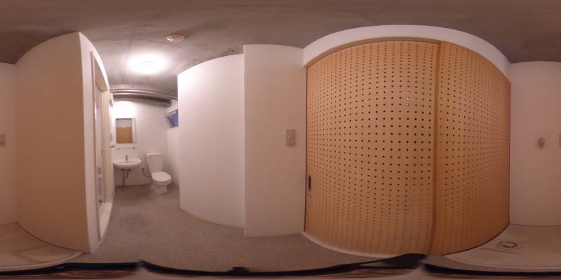 パノラマ画像洗面所