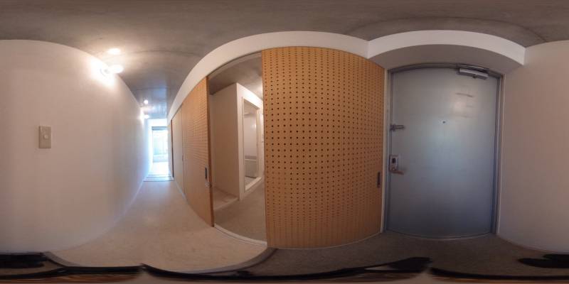 パノラマ画像玄関