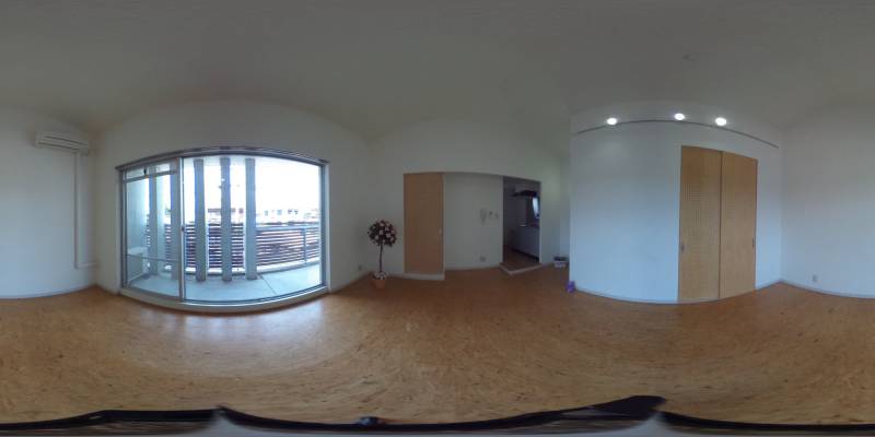 パノラマ画像洋室