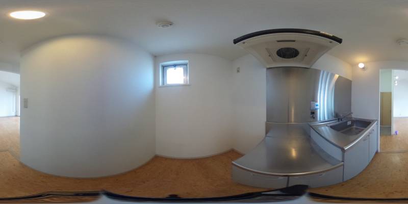 パノラマ画像キッチン