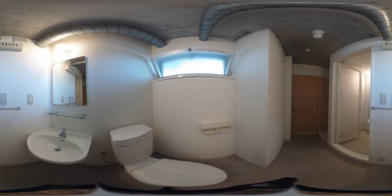 パノラマ画像トイレ