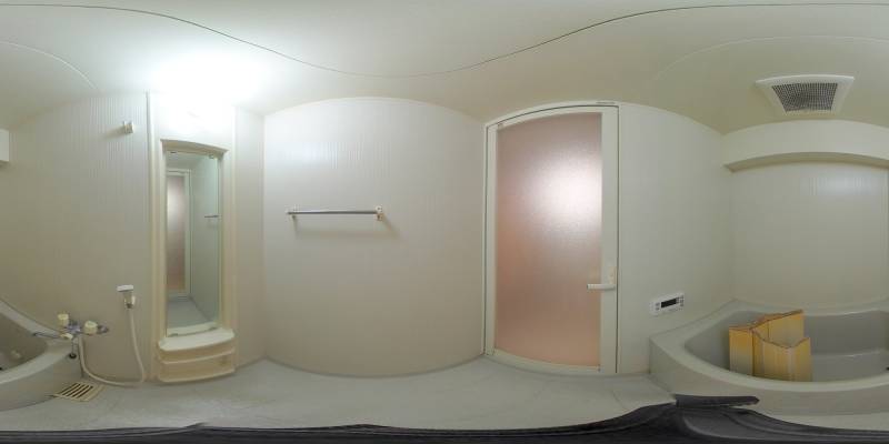 パノラマ画像バスルーム