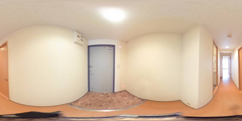 パノラマ画像玄関