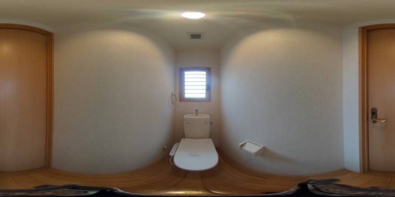 パノラマ画像トイレ