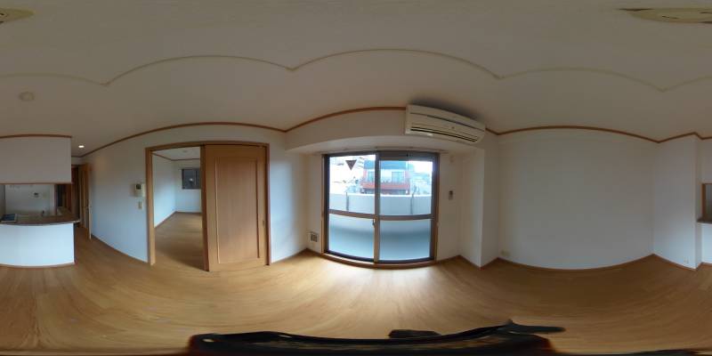 パノラマ画像リビング