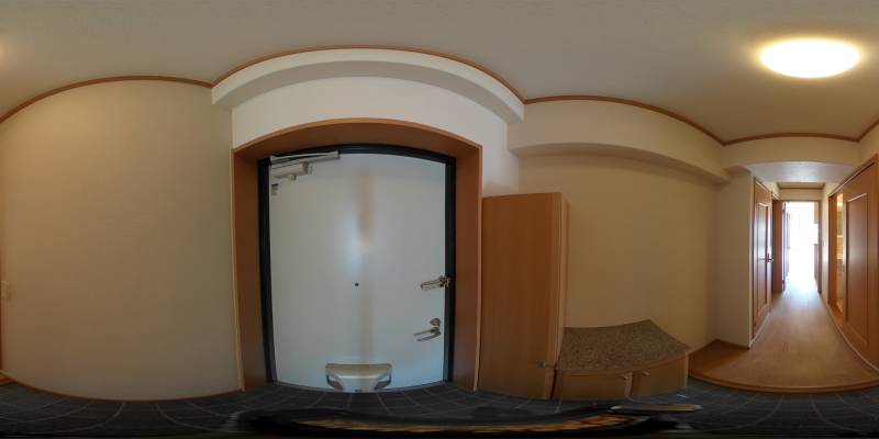 パノラマ画像玄関