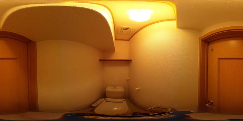 パノラマ画像トイレ