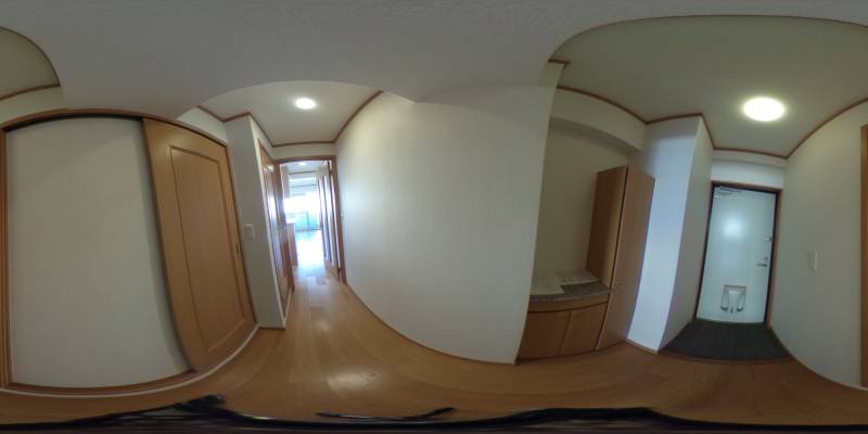 パノラマ画像玄関