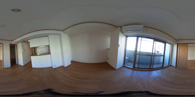 パノラマ画像リビング