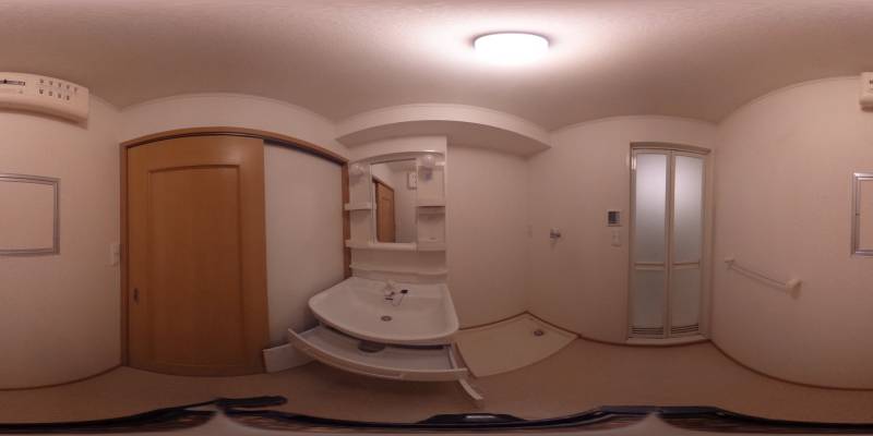 パノラマ画像洗面所