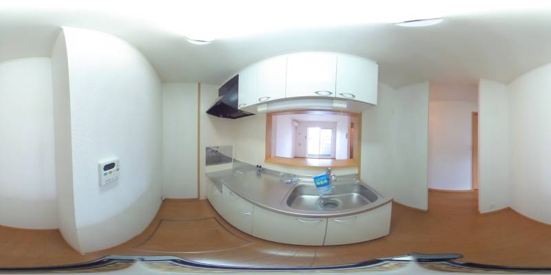 パノラマ画像キッチン