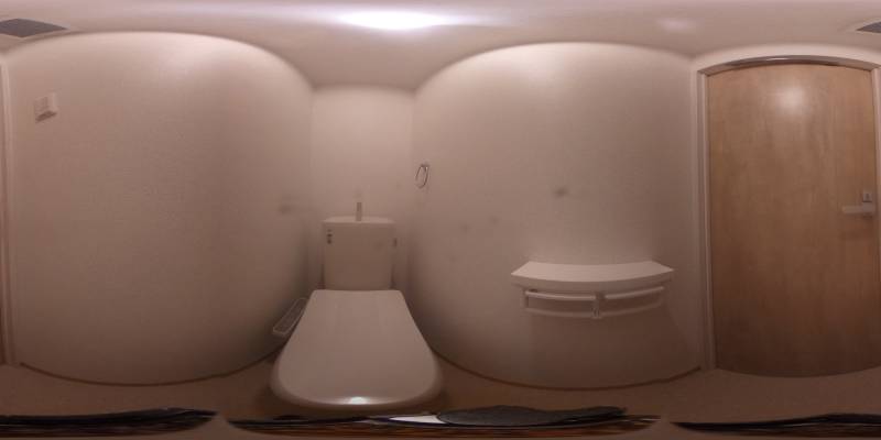 パノラマ画像トイレ